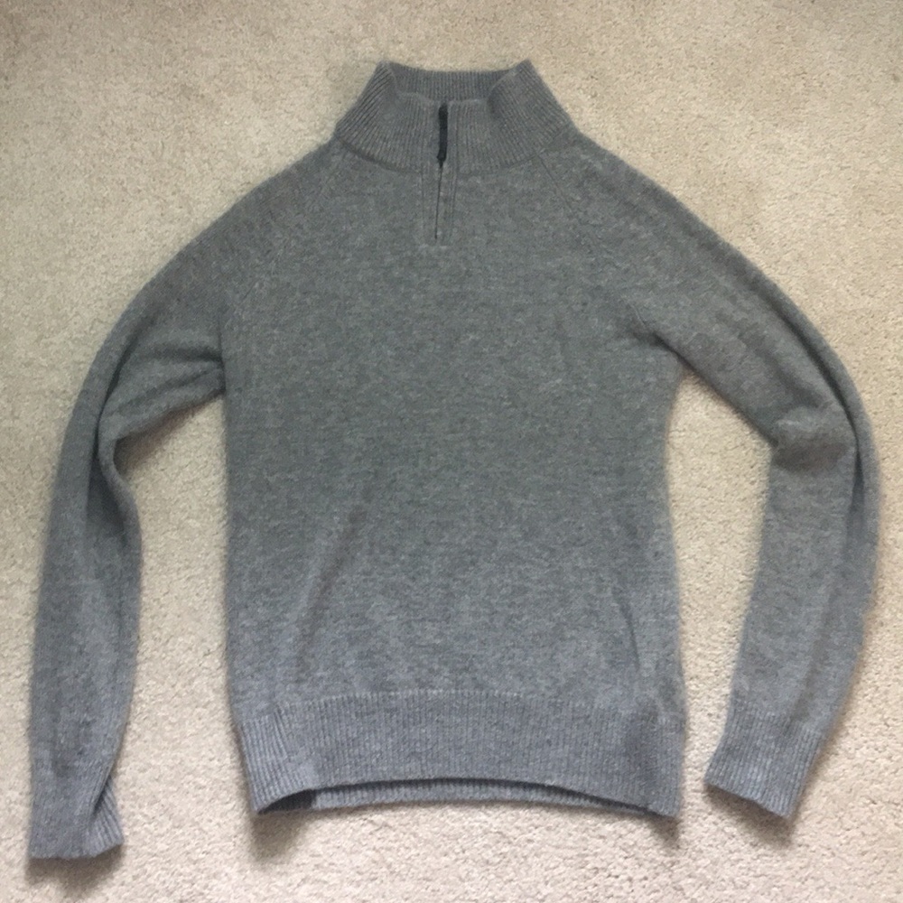 Crewcuts cashmere sweater in size 14 color gray - Picture 6 of 6